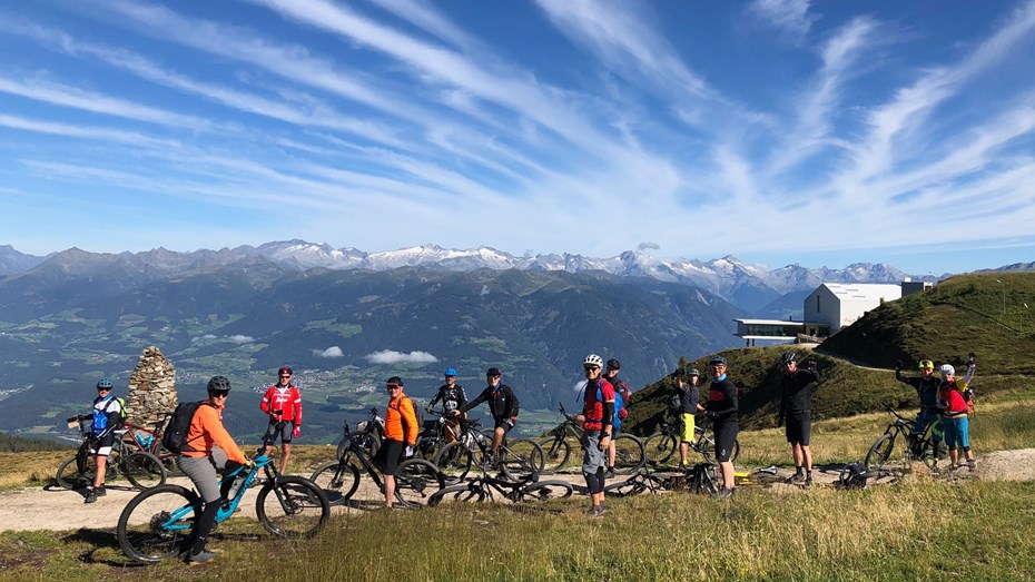 Mountainbike (MTB/EMTB) Transalp Alpenüberquerung & Alpencross mit ALPS Biketours