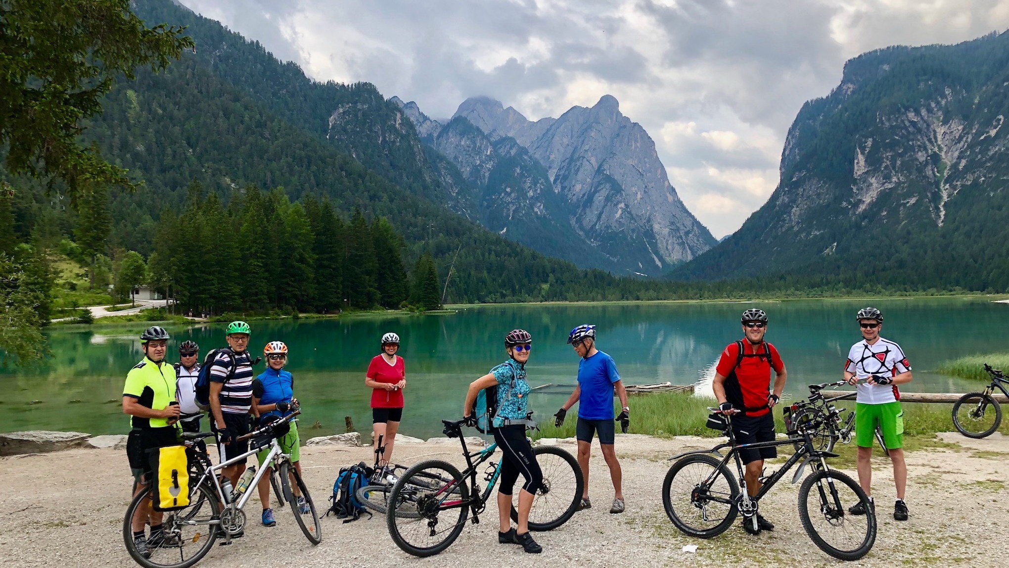 Trekkingbike Transalp Alpenüberquerungen mit dem Fahrrad