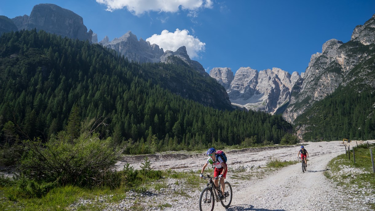 EMTB Transalp Drei Zinnen mit dem EMTB (EBike) von Steinach am