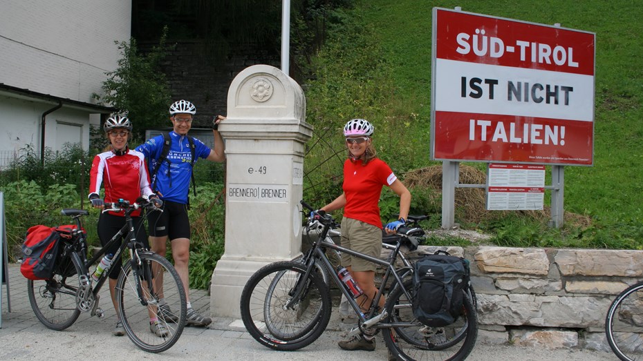 Trekking Trento FahrradTour von Bayern nach Südtirol